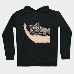 bite cat Hoodie